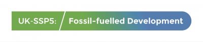 SSP5 fact sheet on Fossil-Fueled Development